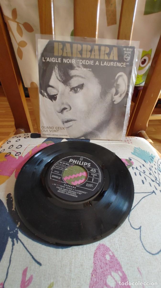 Discos de vinilo: BARBARA-SINGLE AGUILA NEGRA