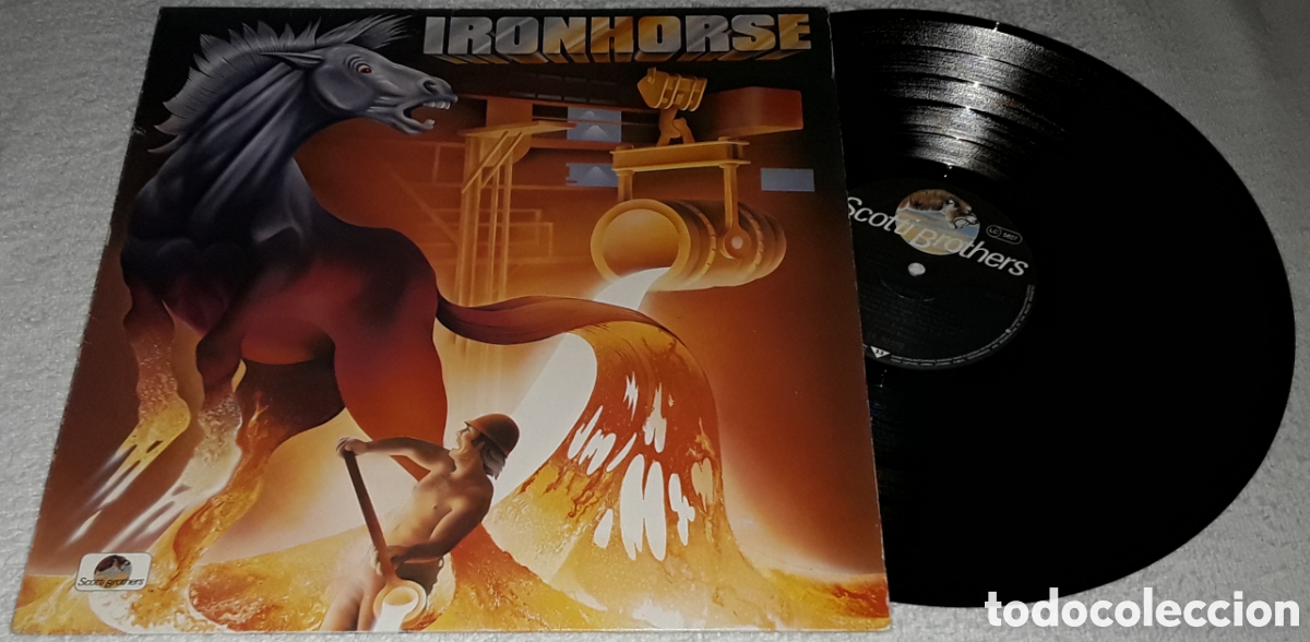Vinyl records: LP- IRONHORSE - MADE IN GERMANY - BACHMAN TURNER OVERDRIVE / THE GUESS WHO / TROOPER