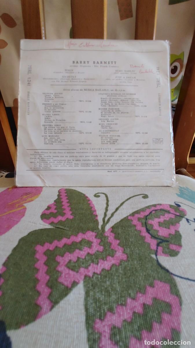 Discos de vinilo: BARRY BARNETT-EP WHEN +3 - Foto 2
