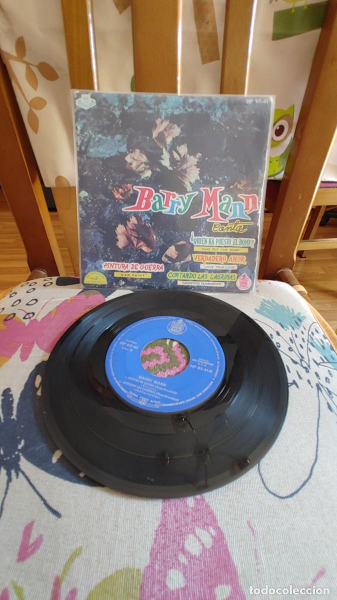 Discos de vinilo: BARRY MANN-EP QUIEN HA PUESTO EL BOMP +3