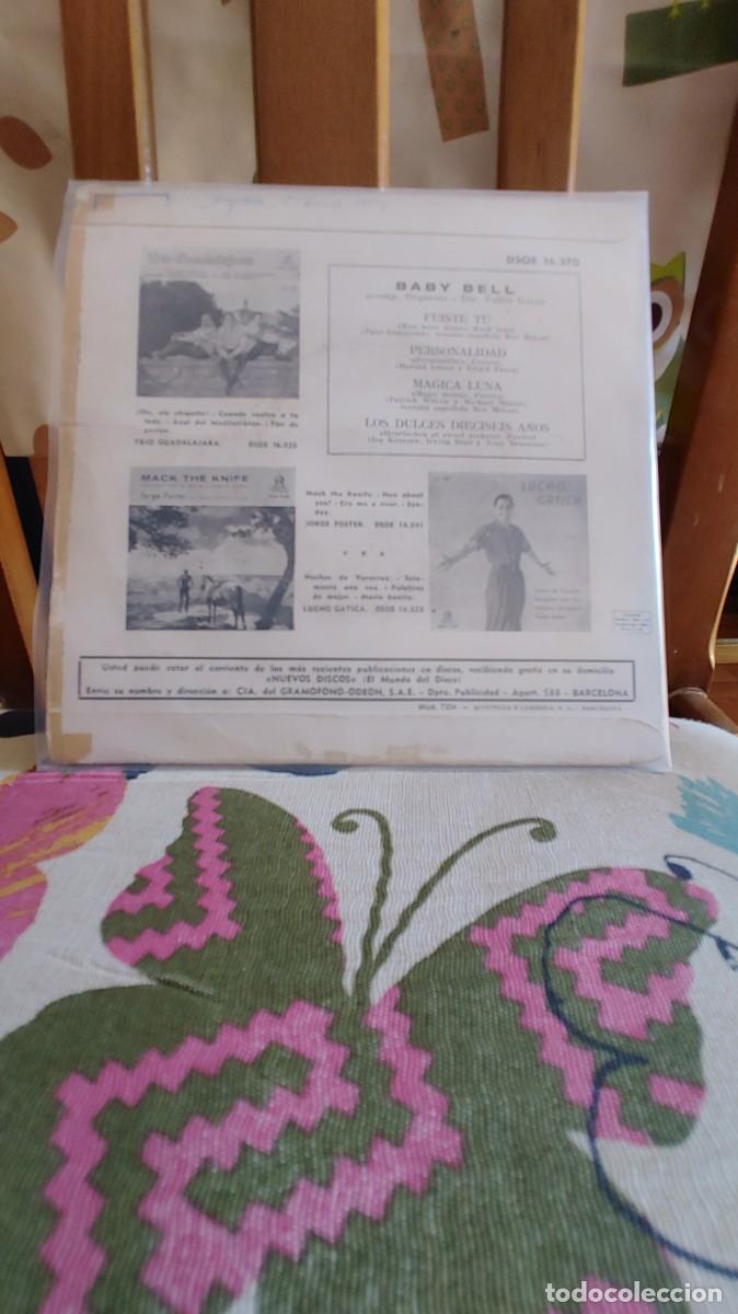 Discos de vinilo: BABY BELL-EP PERSONALIDAD +3 - Foto 2