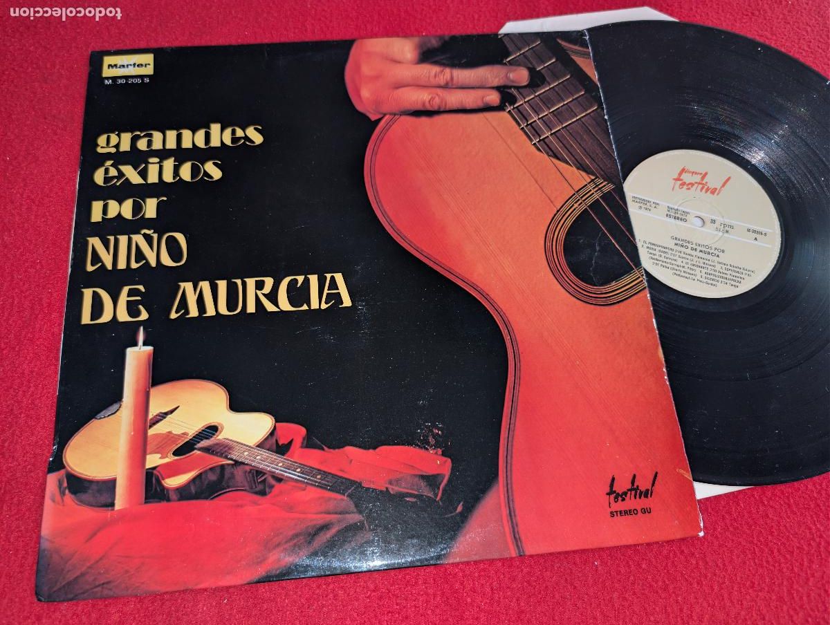 Discos de vinilo: NI&Ntilde;O DE MURCIA Grandes exitos por LP 1974 Festival ESPA&Ntilde;A SPAIN