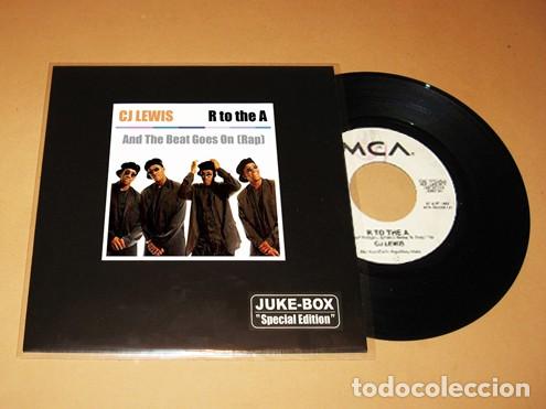 Discos de vinil: CJ LEWIS / THE WHISPERS - R TO THE A (AND THE BEAT GOES ON - RAP VERSION) - SINGLE - 1995 - JUKE-BOX