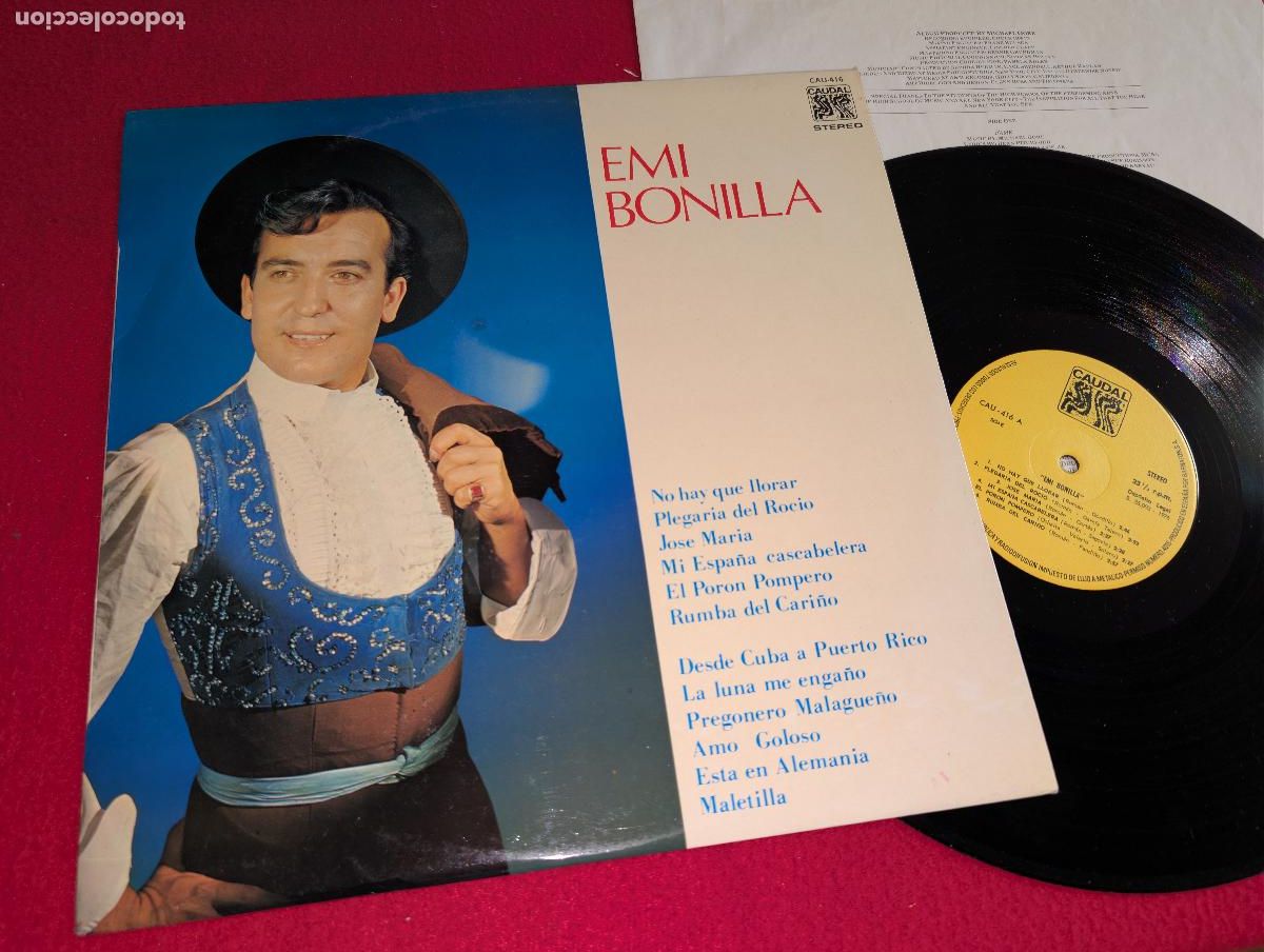 Discos de vinilo: EMI BONILLA Emi Bonilla LP 1976 Caudal