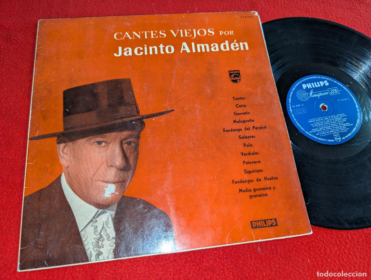 Discos de vinilo: JACINTO ALMADEN Cantes viejos por LP 1960 Philips