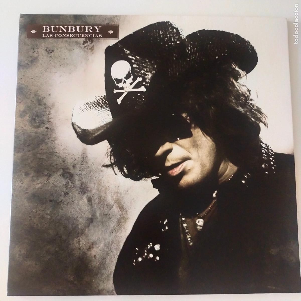 Discos de vinilo: ENRIQUE BUNBURY- LAS CONSECUENCIAS-HEROES DEL SILENCIO LP 2009- COMO NUEVO.