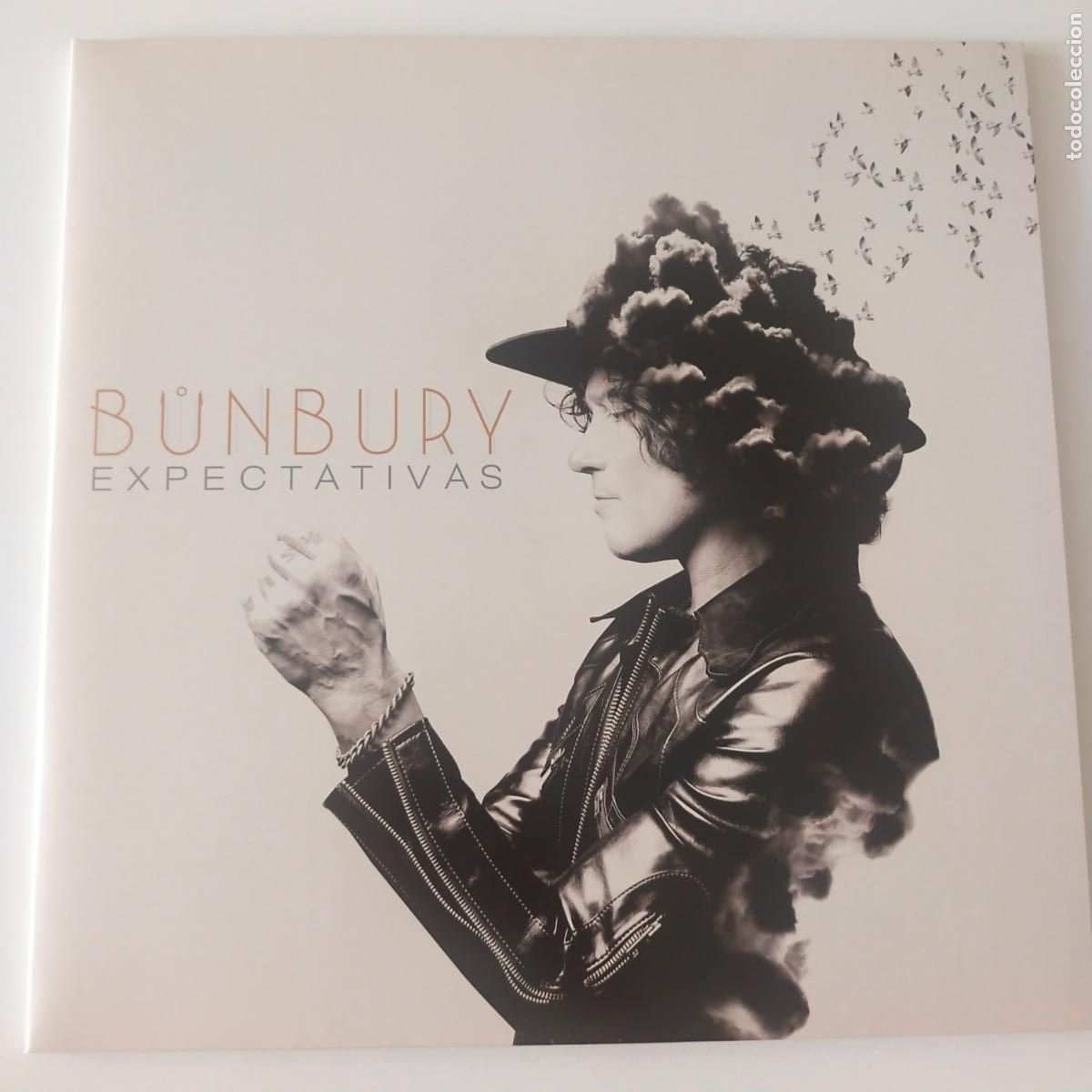 Discos de vinil: ENRIQUE BUNBURY- EXPECTATIVAS-HEROES DEL SILENCIO- LP 2017 + CD- LP 180gr- COMO NUEVO.