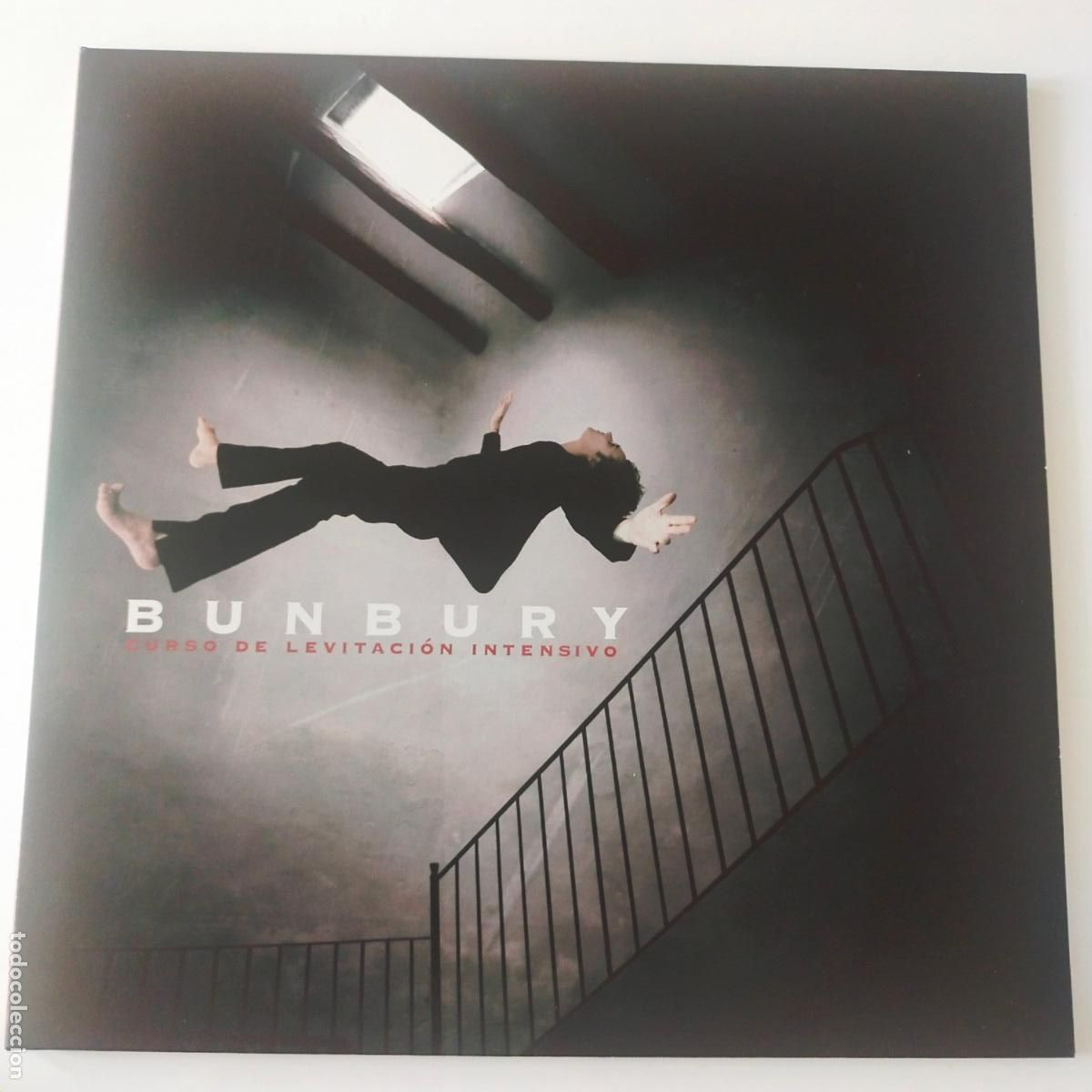 Discos de vinil: ENRIQUE BUNBURY- CURSO DE LEVITACION INTENSIVO-HEROES DEL SILENCIO-LP 2020- COMO NUEVO.
