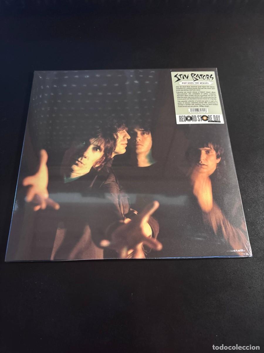 Discos de vinil: Stiv Bators Pop Goes The Weasel RSD disco de vinilo LP Record store day punk dead boys