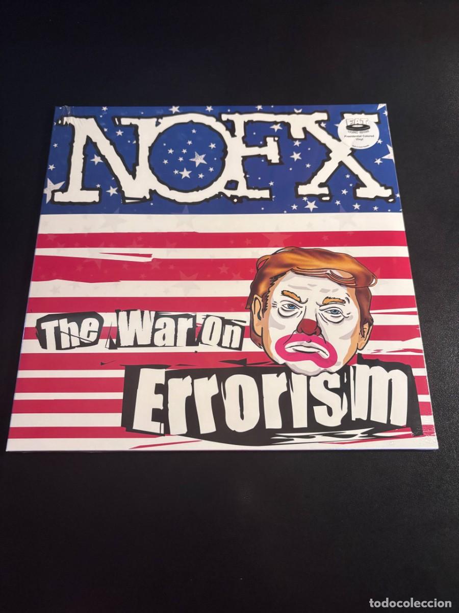 Vinyl records: NOFX The War On Errorism Disco de vinilo naranja LP punk hxc Trump