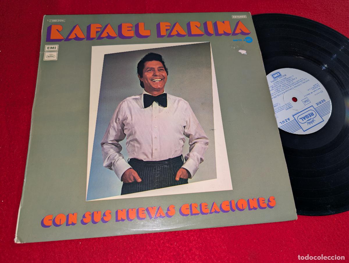 Vinyl records: RAFAEL FARINA Con sus nuevas creaciones LP 1975 EMI Regal
