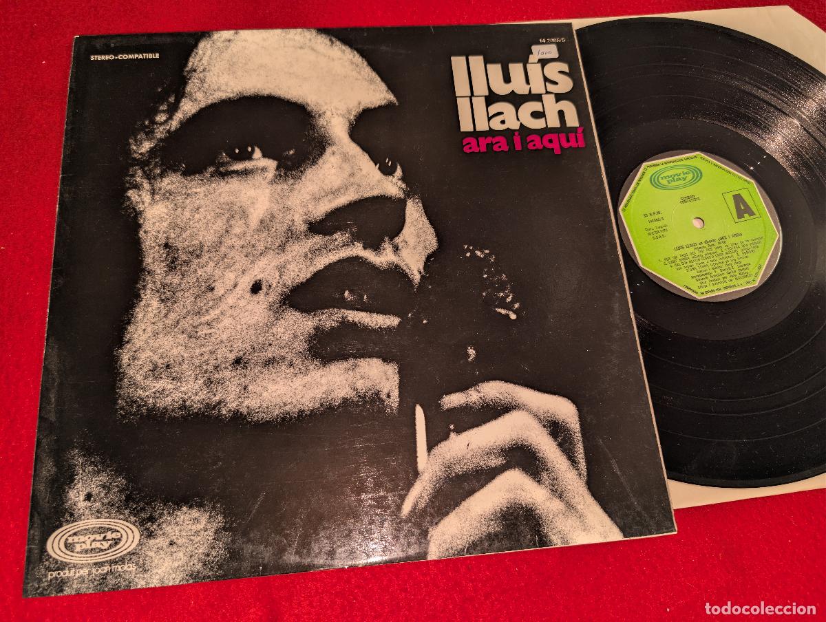 Discos de vinil: LLUIS LLACH EN DIRECTO ARA I AQUI LP 1970 MOVIEPLAY SPAIN