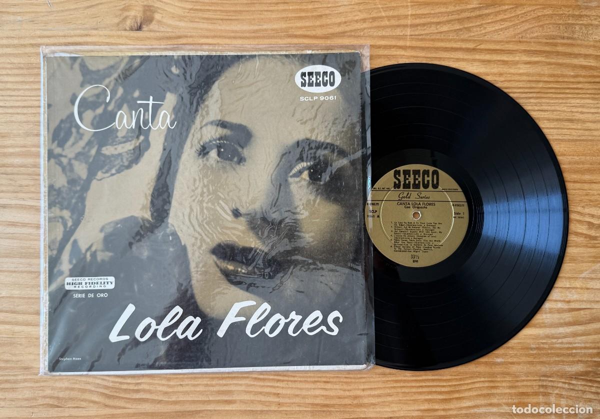 Dischi in vinile: Lola Flores &lrm;&ndash; Canta Lola Flores. US 1955