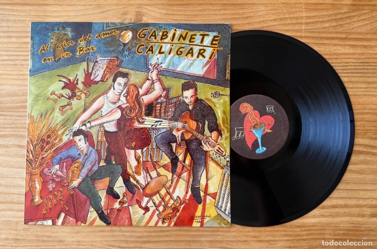 Disques de vinyle: Gabinete Caligari &ndash; Al Calor Del Amor En Un Bar. Spain 1986