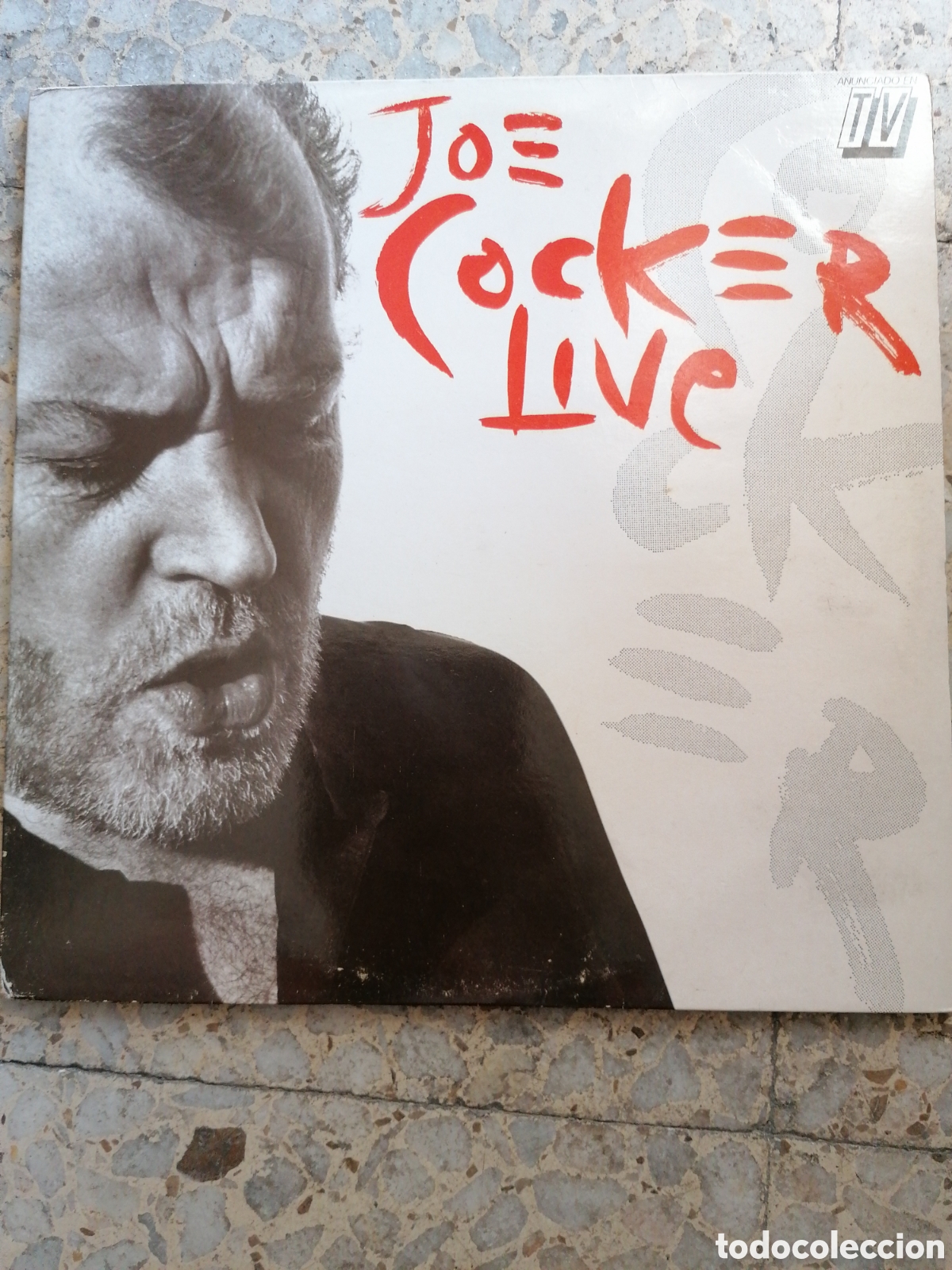 Discos de vinil: 2 LP JOE COCKER LIVE 1990 ESPA&Ntilde;A PORTADA DOBLE