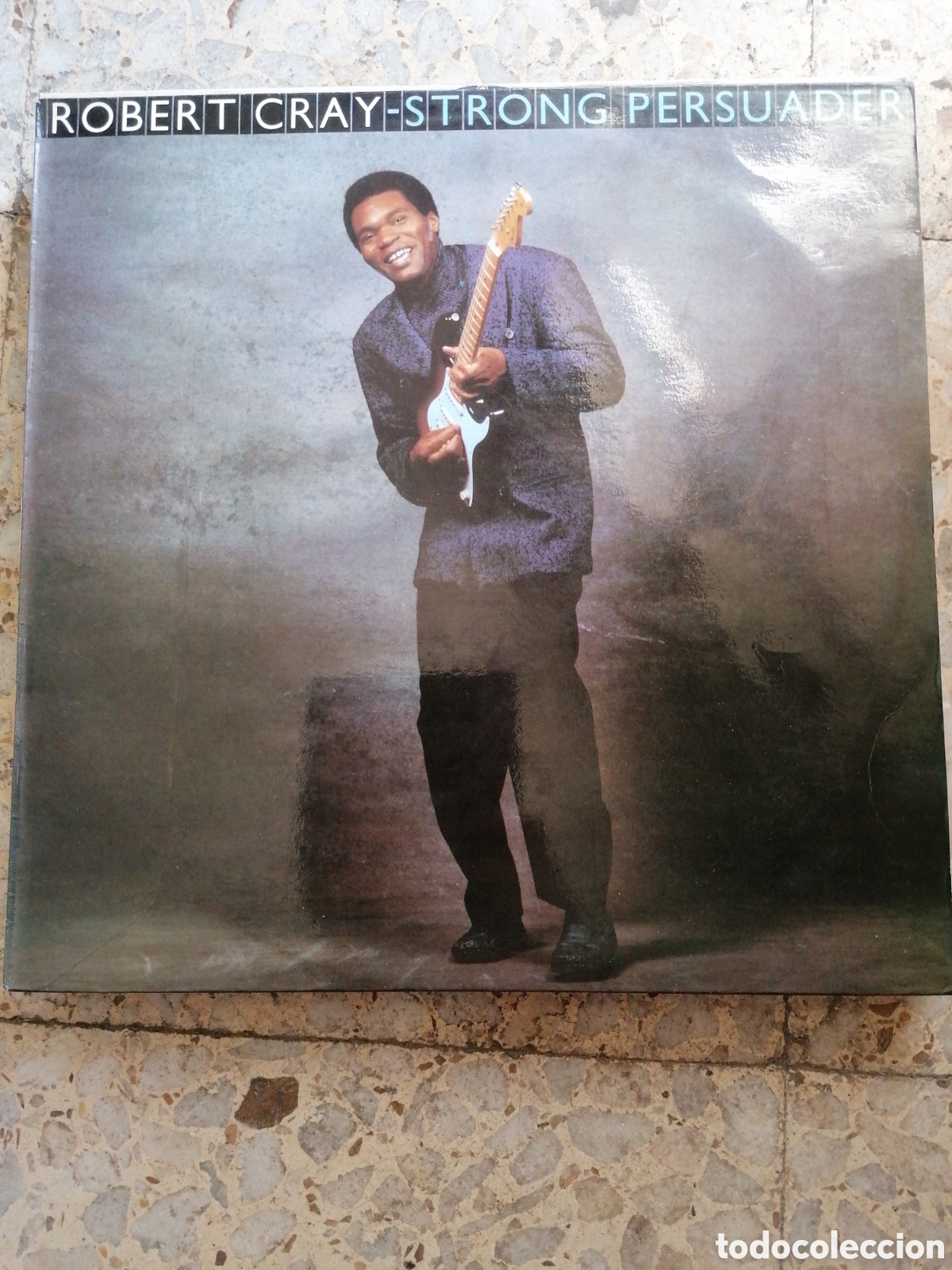 Vinyl records: LP ROBERT CRAY STRONG PERSUADER EDICION ESPA&Ntilde;OLA 1986