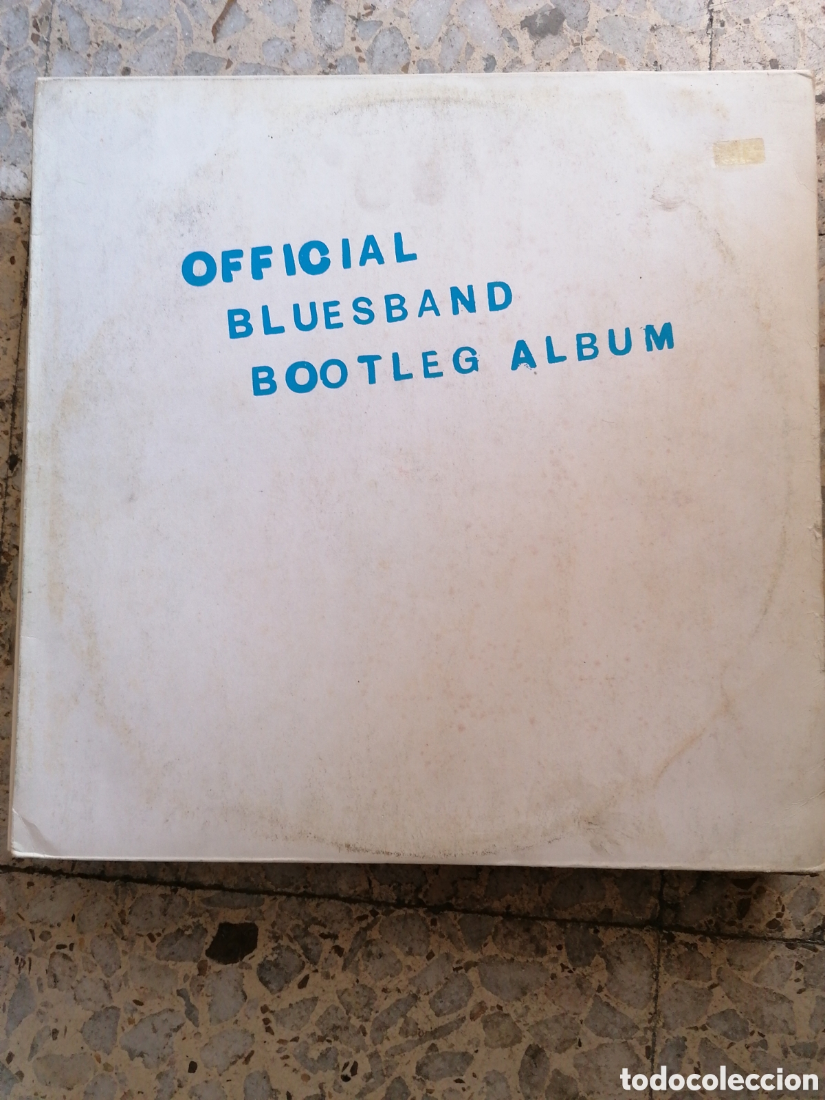 Discos de vinilo: LP OFFICIAL BLUES BAND BOOTLEG BLUESBAND 1980 ESPA&Ntilde;A PROMO