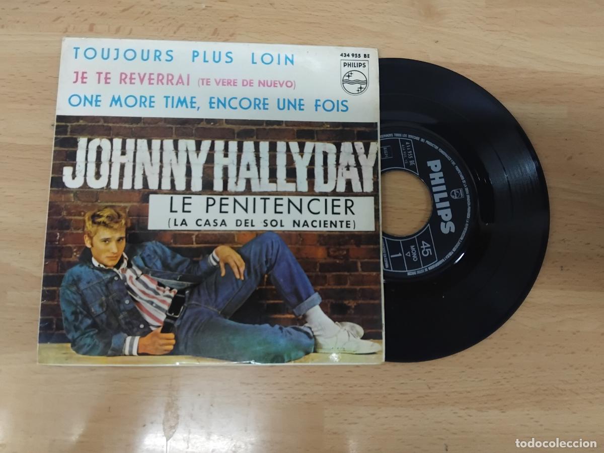 Disques de vinyle: JOHNNY HALLYDAY. LE PENITENCIER + 3. EP PHILIPS 1964