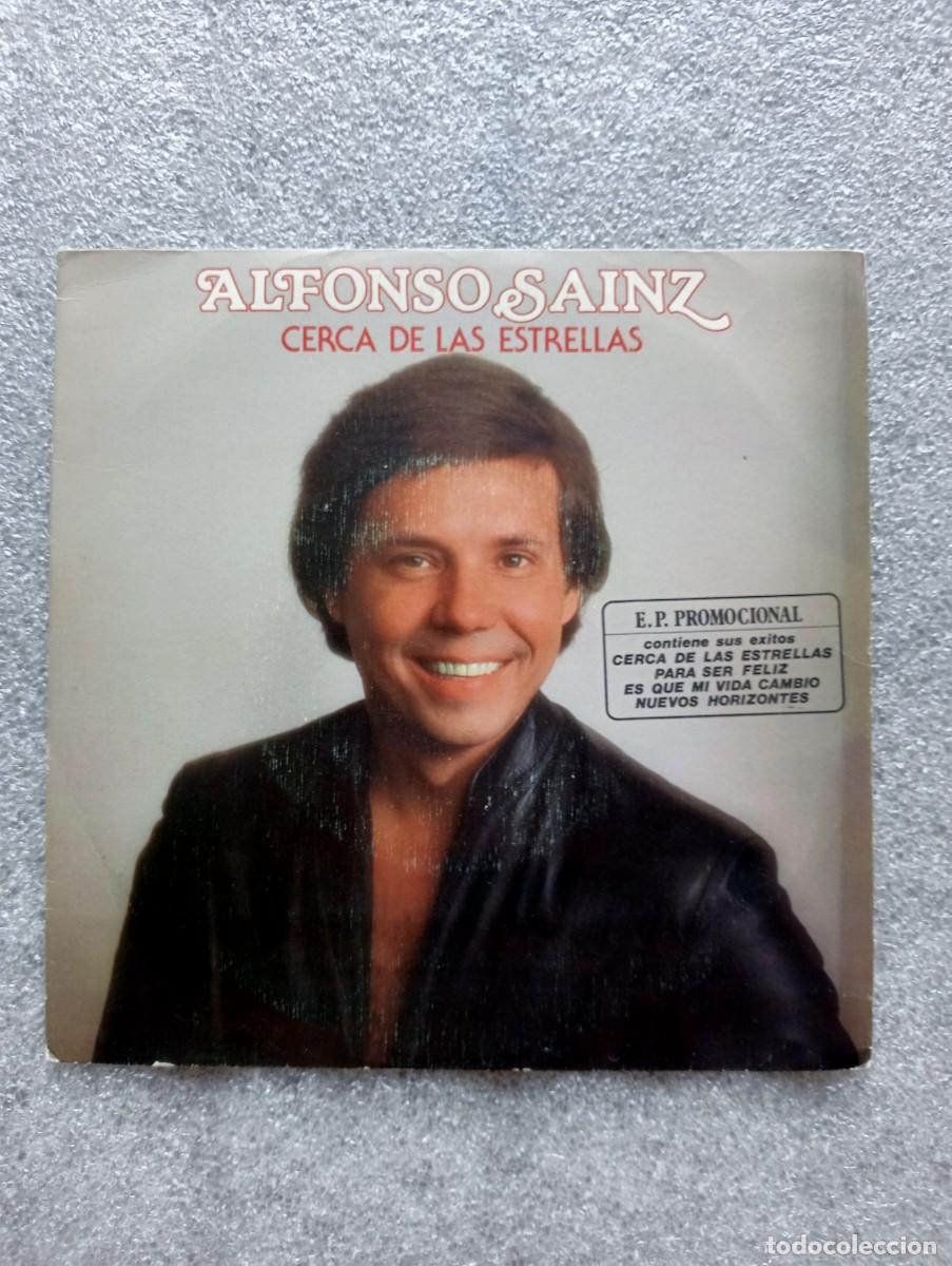 Discos de vinilo: Alfonso Sainz - Cerca De Las Estrellas (7&rdquo;, EP, Promo) 1983