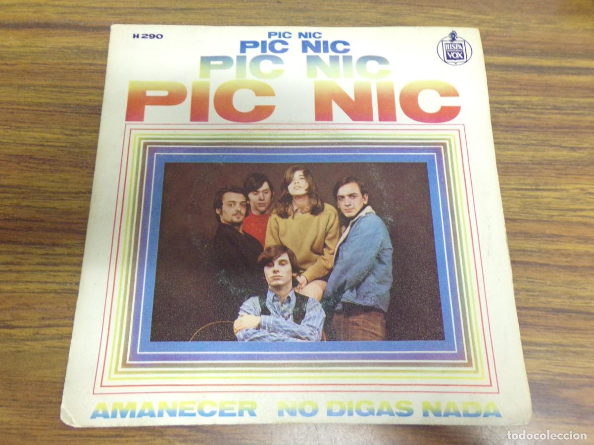 Discos de vinilo: ESTAMOS LIQUIDANDO. pic nic. amanecer / no digas nada. disco vinilo.