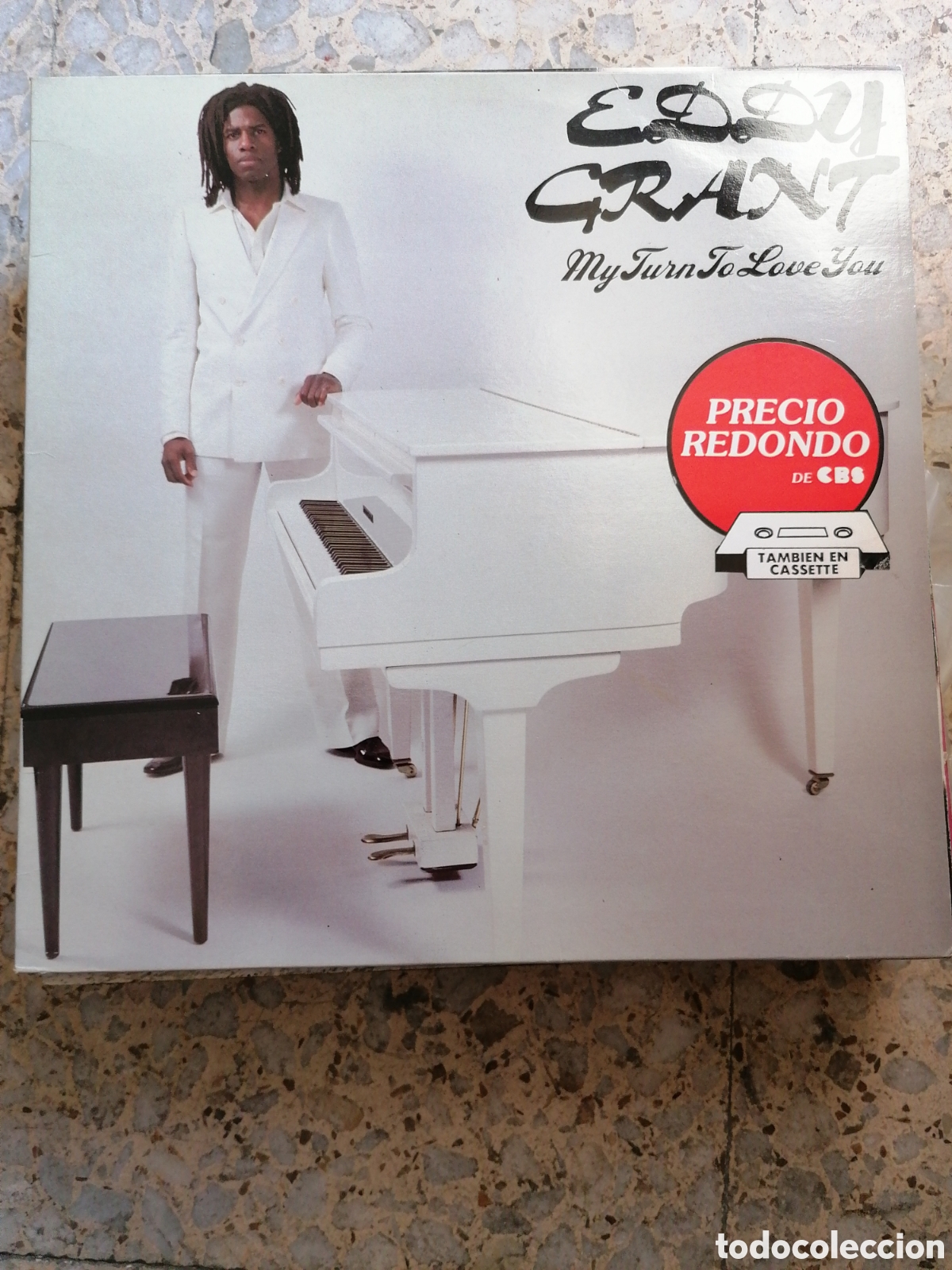Discos de vinilo: LP EDDY GRANT MY TURN TO LOVE YOU SPAIN 1986