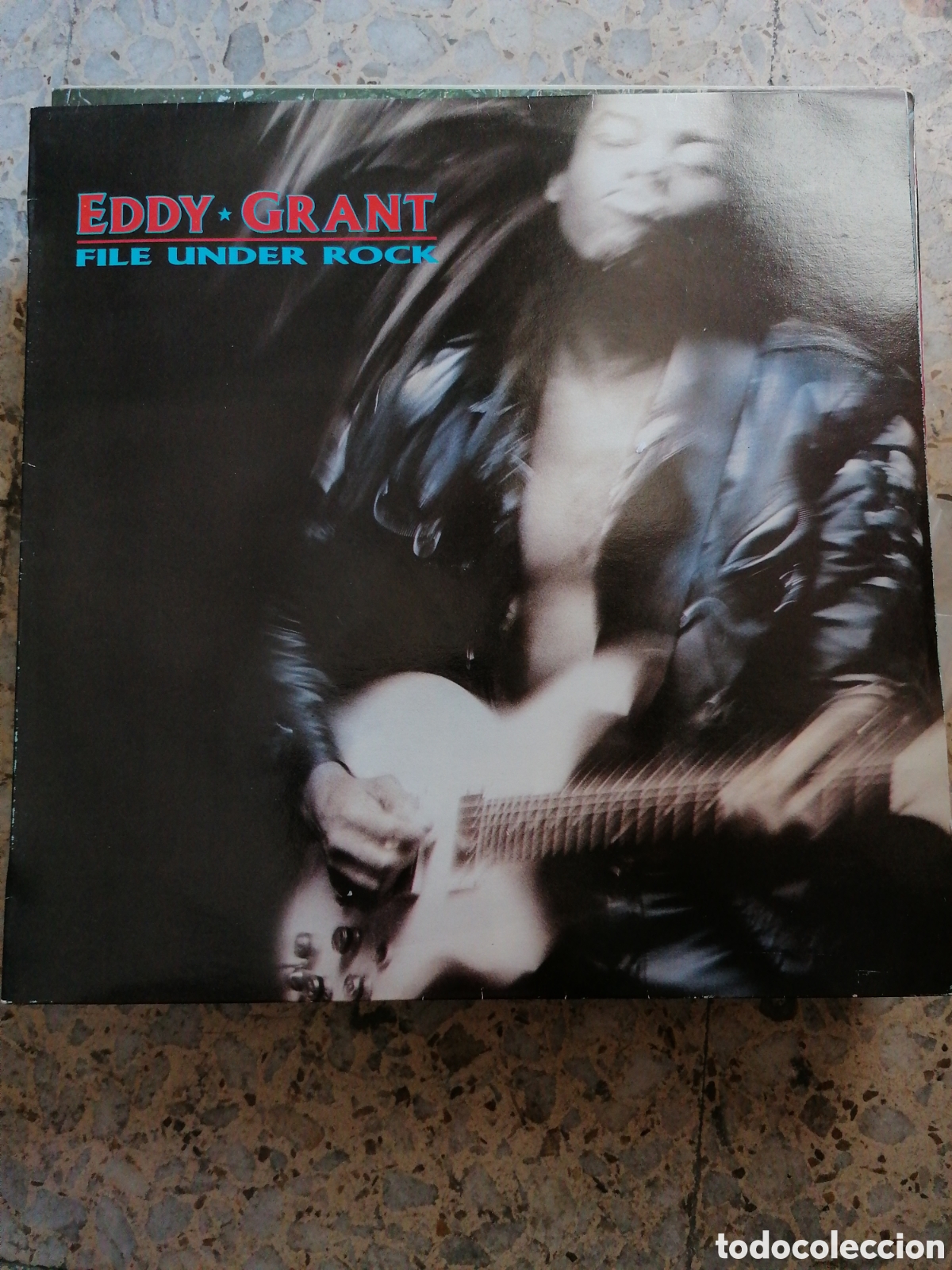 Discos de vinilo: LP EDDY GRANT FILE UNDER ROCK 1988 ESPA&Ntilde;A - Foto 1