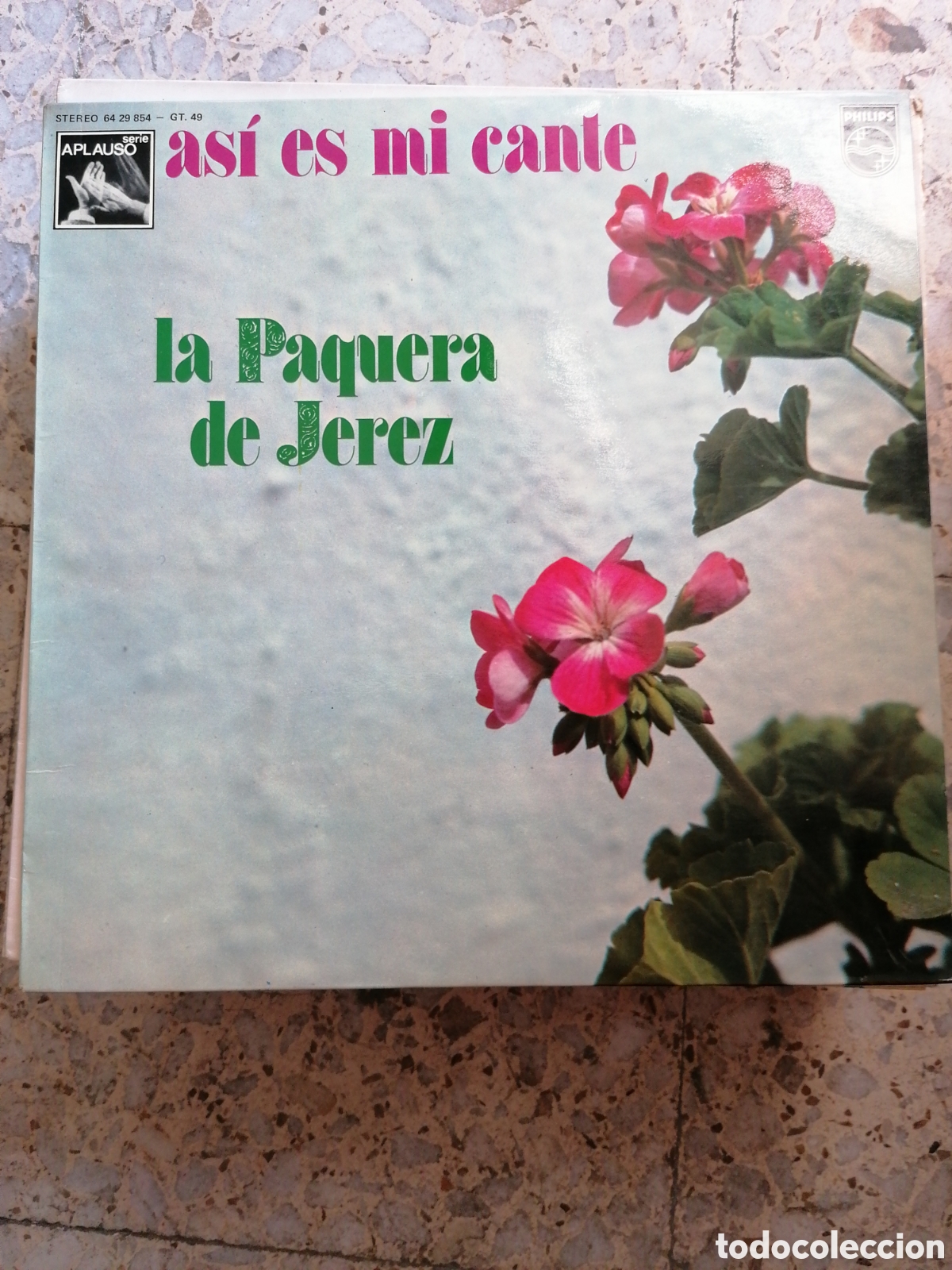 Discos de vinilo: LP LA PAQUERA DE JEREZ ASI ES MI CANTE 1976 ESPA&Ntilde;A