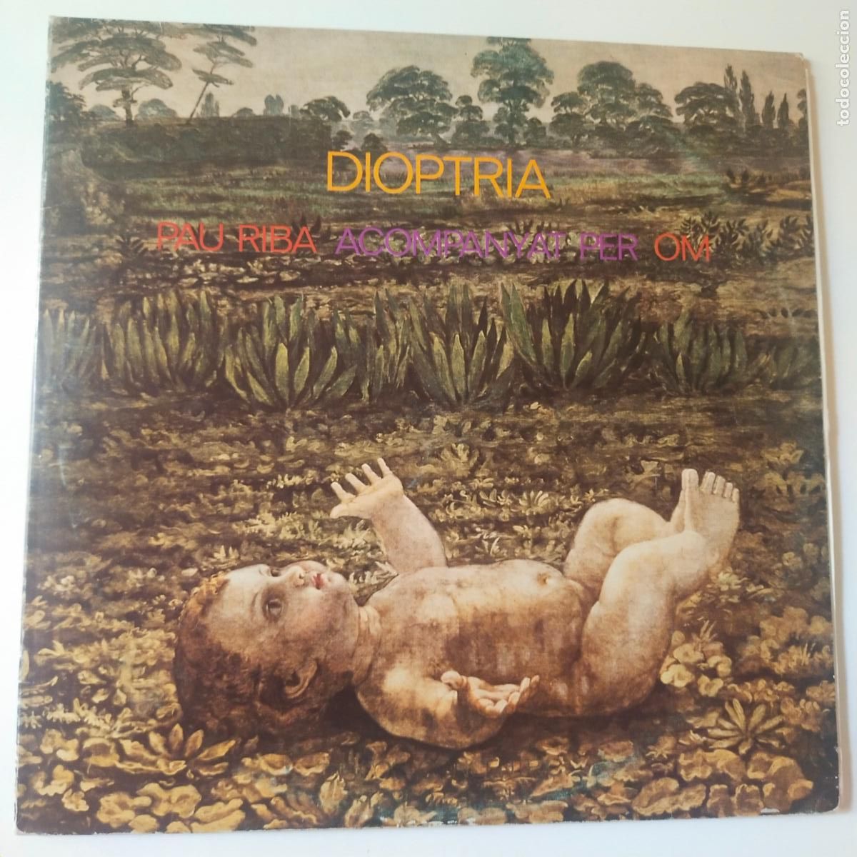 Discos de vinilo: DIOPTRIA- PAU RIBA ACOMPANYAT PER OM- 2 LP 1978- DISCOS EXC. ESTADO.