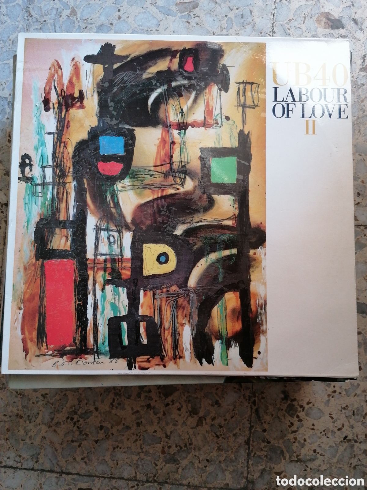 Discos de vinilo: LP UB40 LABOUR OF LOVE II 1989 ESPA&Ntilde;A INSERT