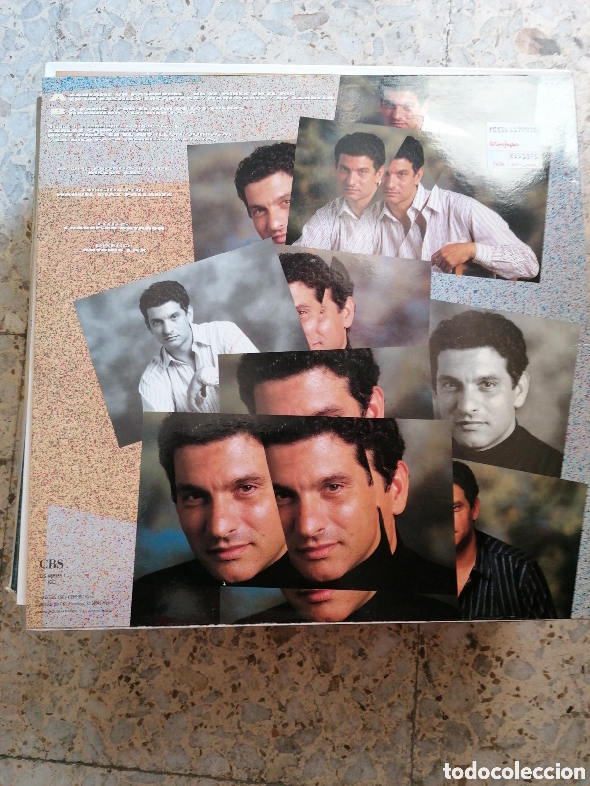 Discos de vinilo: LP CARLOS CANO RITMO DE VIDA 1989 CON LETRAS - Foto 2