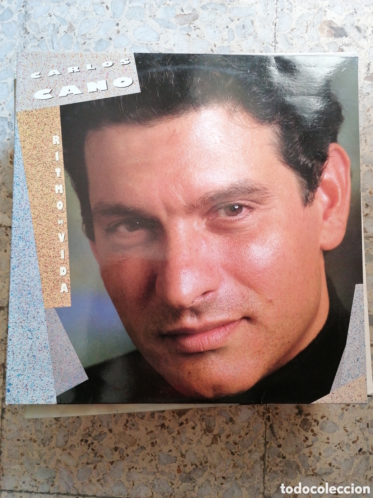 Discos de vinilo: LP CARLOS CANO RITMO DE VIDA 1989 CON LETRAS