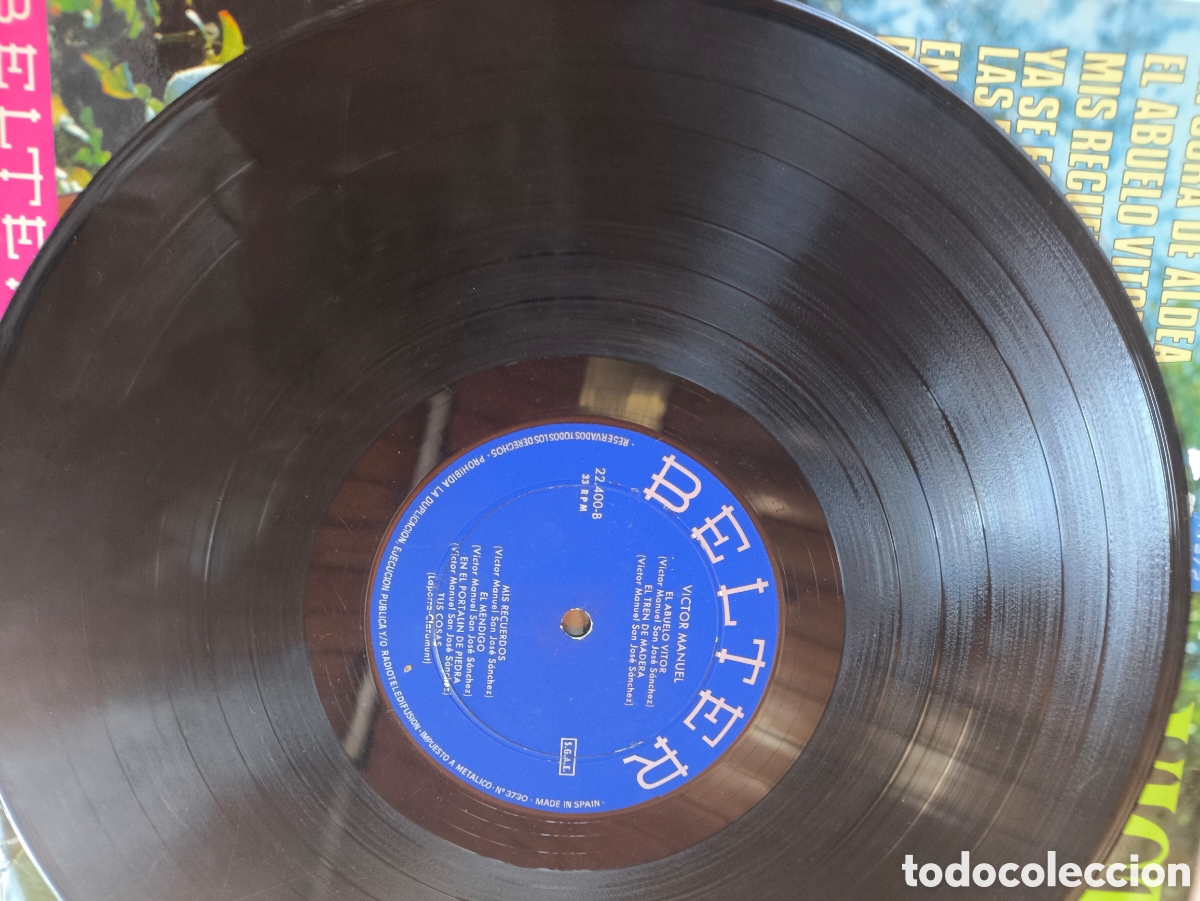 Discos de vinilo: V&iacute;ctor Manuel.kote.V.n.174 - Foto 3