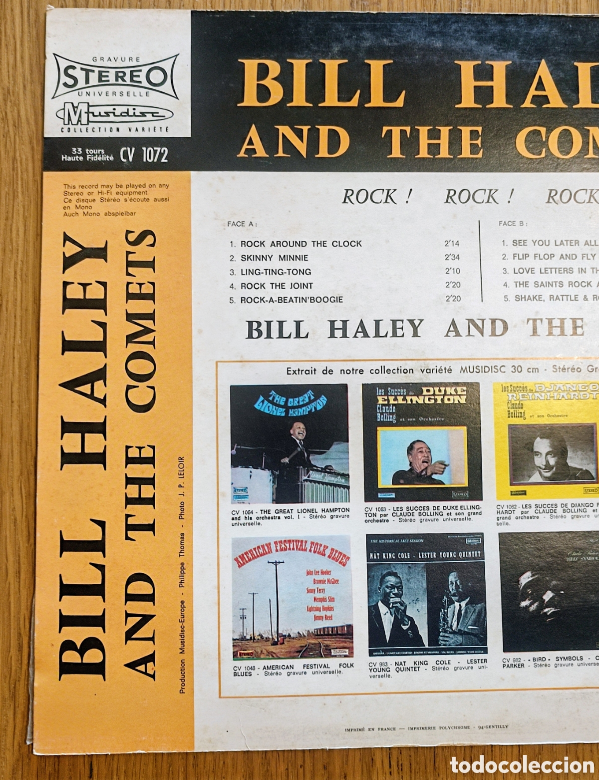 Discos de vinilo: LP BILL HALEY SOUL POP - Foto 2