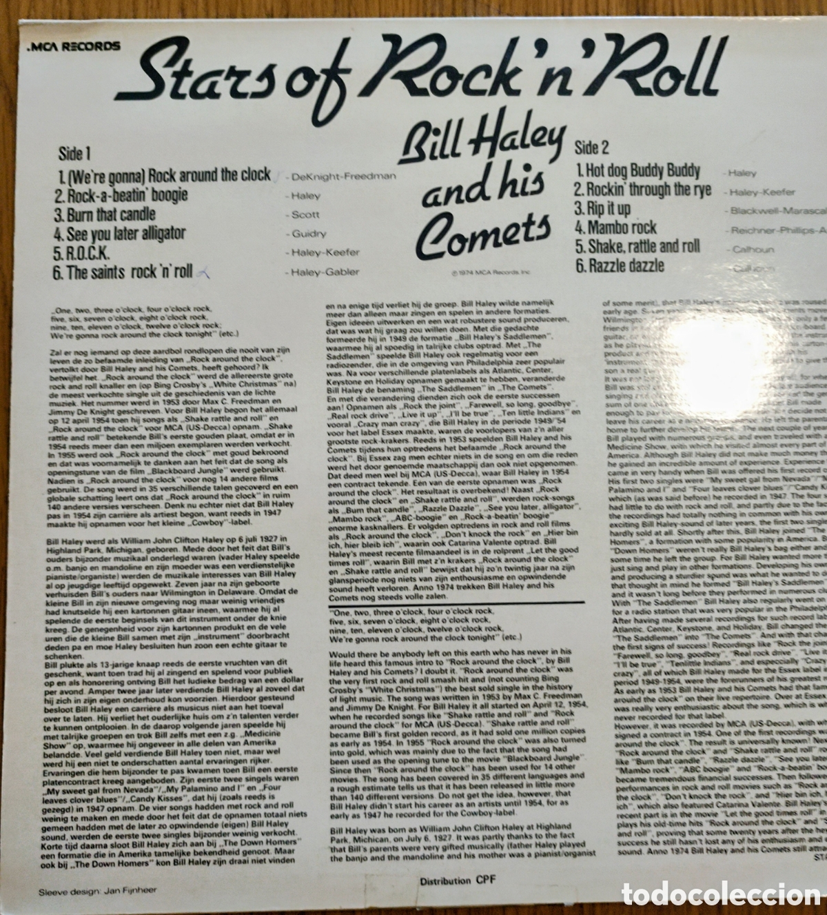 Discos de vinilo: LP BILL HALEY SOUL POP - Foto 2