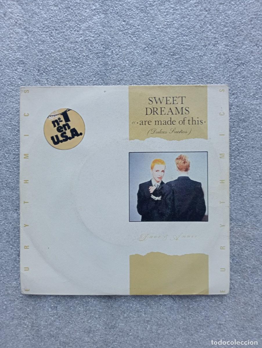 Discos de vinilo: Eurythmics - Sweet Dreams (Are Made Of This) = Dulces Sue&ntilde;os (7&rdquo;, Single) 1983