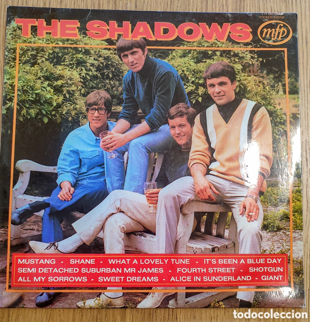 Discos de vinilo: LP THE SHADOWS ROCK SOUL - Foto 1