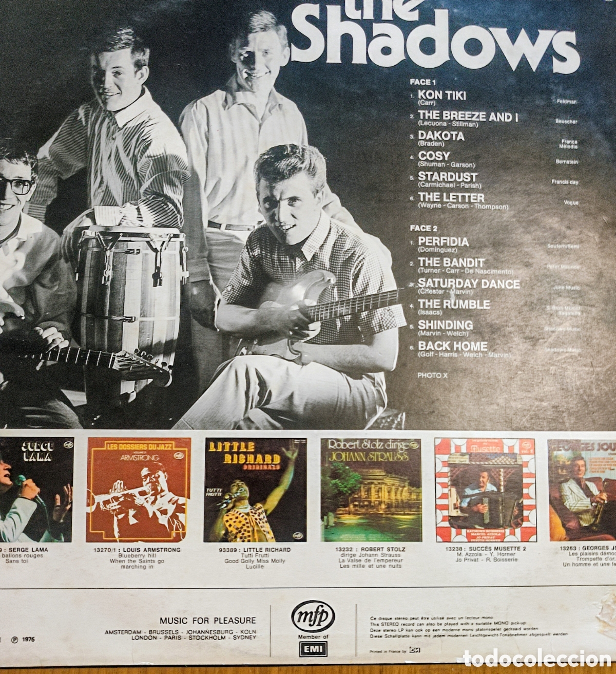 Discos de vinilo: LP THE SHADOWS POP ROCK - Foto 2
