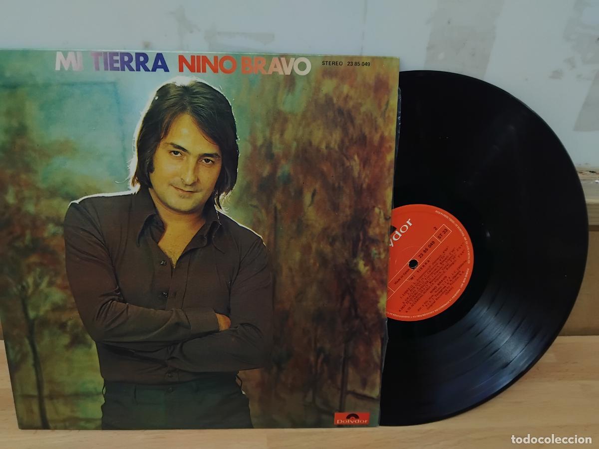 Discos de vinilo: NINO BRAVO. MI TIERRA. LP POLYDOR 1972.