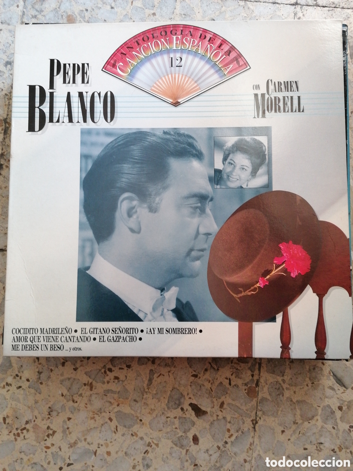 Discos de vinilo: LP PEPE BLANCO CARMEN MORELL ANTOLOGIA DE LA CANCION ESPA&Ntilde;OLA 12