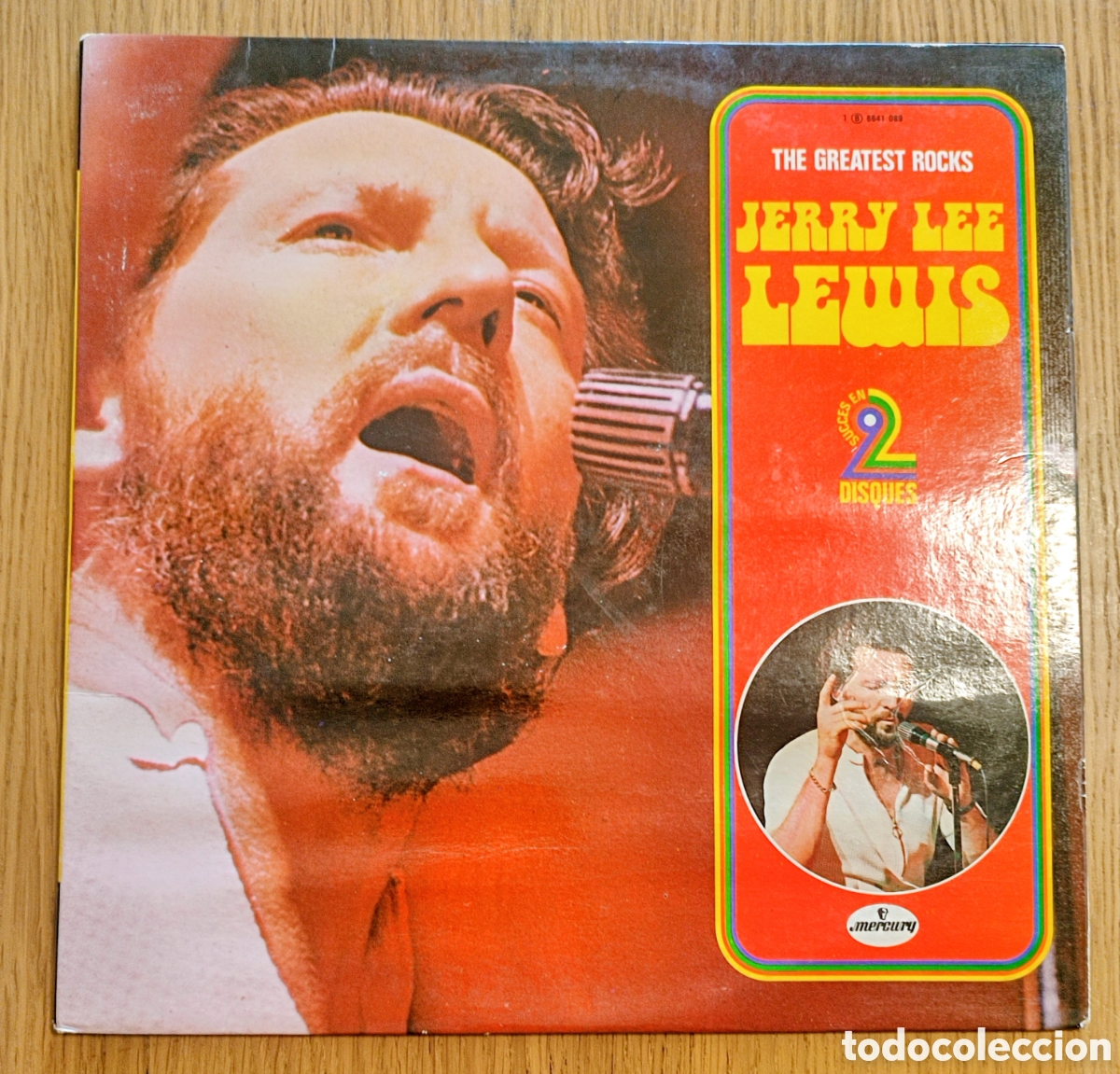 Discos de vinil: LP JERRY LEE LEWIS (DOBLE)ROCK BLUES