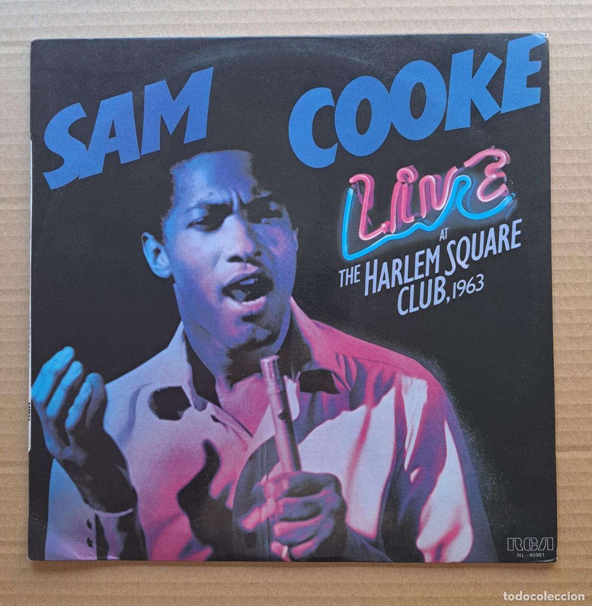 Disques de vinyle: SAM COOKE. Live at the Harlem Square Club 1963 -RCA, 1985-