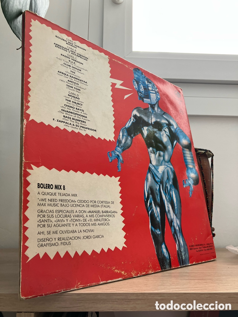 Discos de vinilo: Bolero Mix 8 - Various 2LP - Foto 5