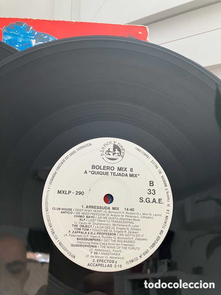 Discos de vinilo: Bolero Mix 8 - Various 2LP - Foto 7