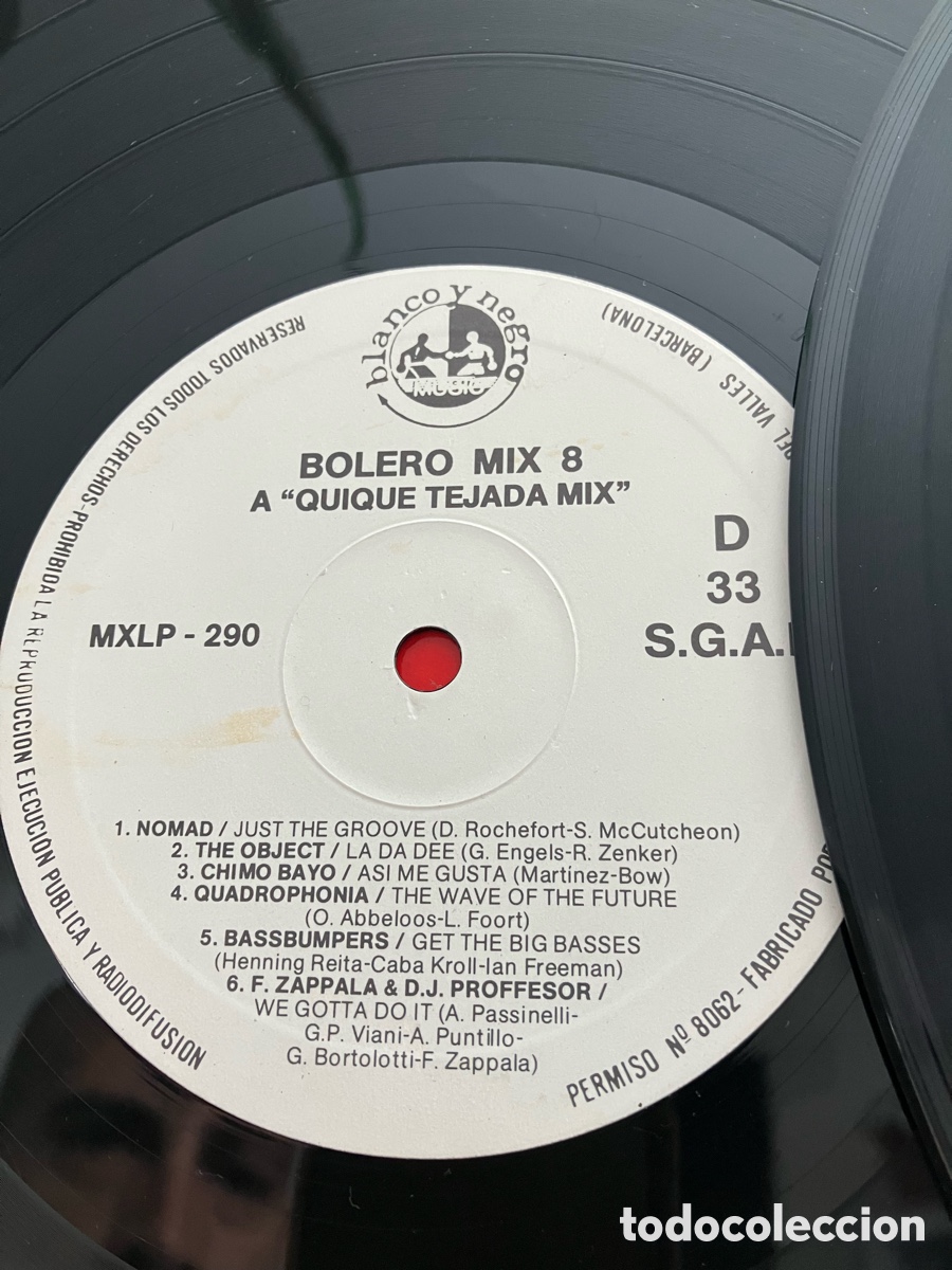 Discos de vinilo: Bolero Mix 8 - Various 2LP - Foto 8
