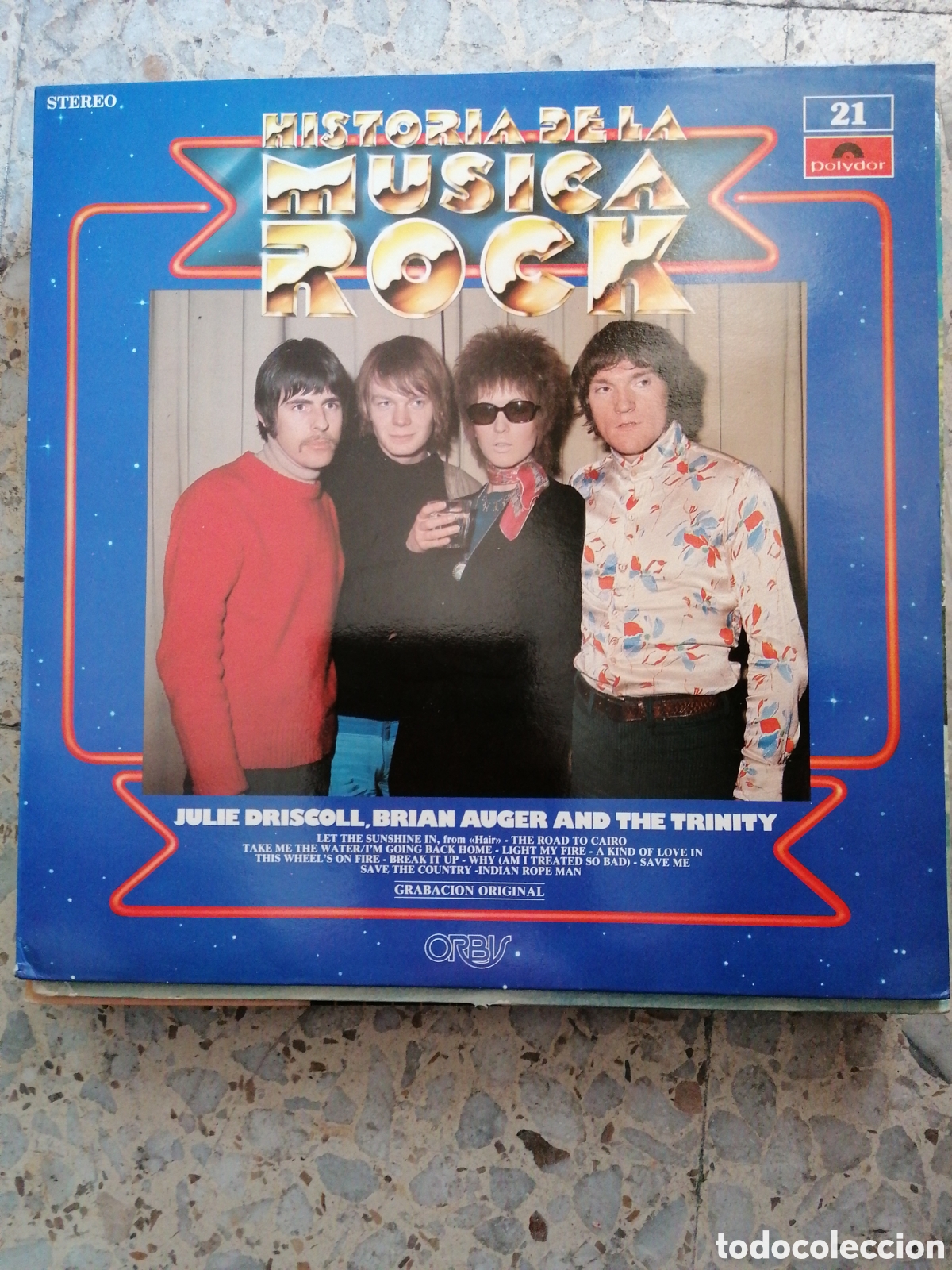 Vinyl records: LP HISTORIA DE LA MUSICA ROCK 21 JULIE BRISCOLL BRIAN AUGER AND THE TRINITY