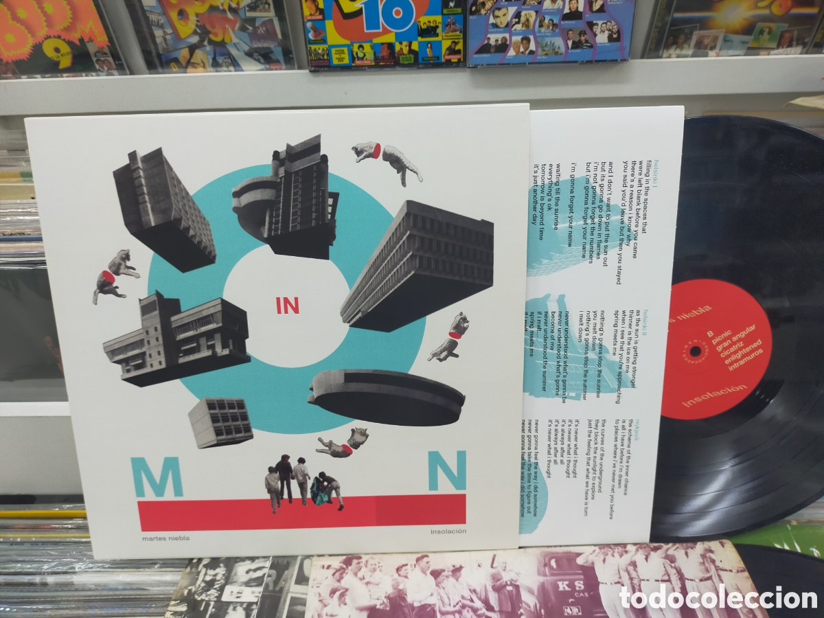 Discos de vinilo: Martes niebla lp insolaci&oacute;n 2021