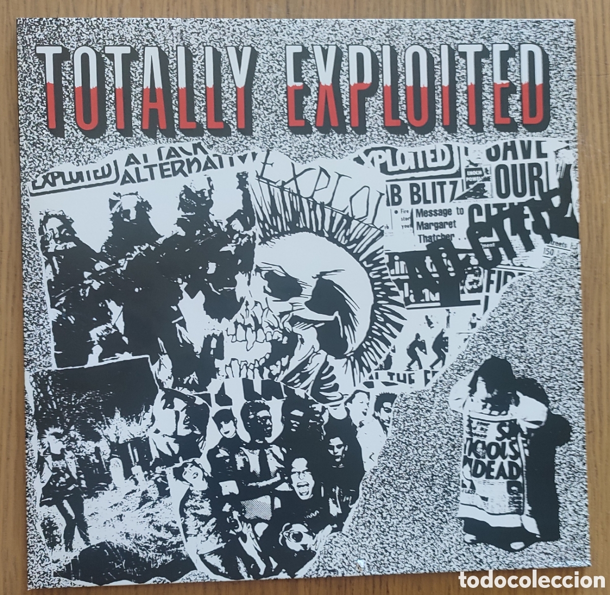 Vinyl records: LP THE EXPLOITED PUNK ROCK