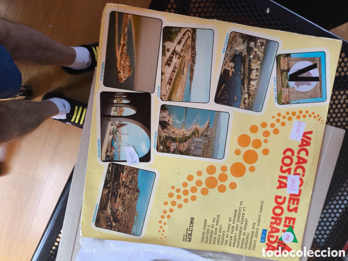 Vinyl records: Vacaciones en la costa dorada.lote.V.n.178