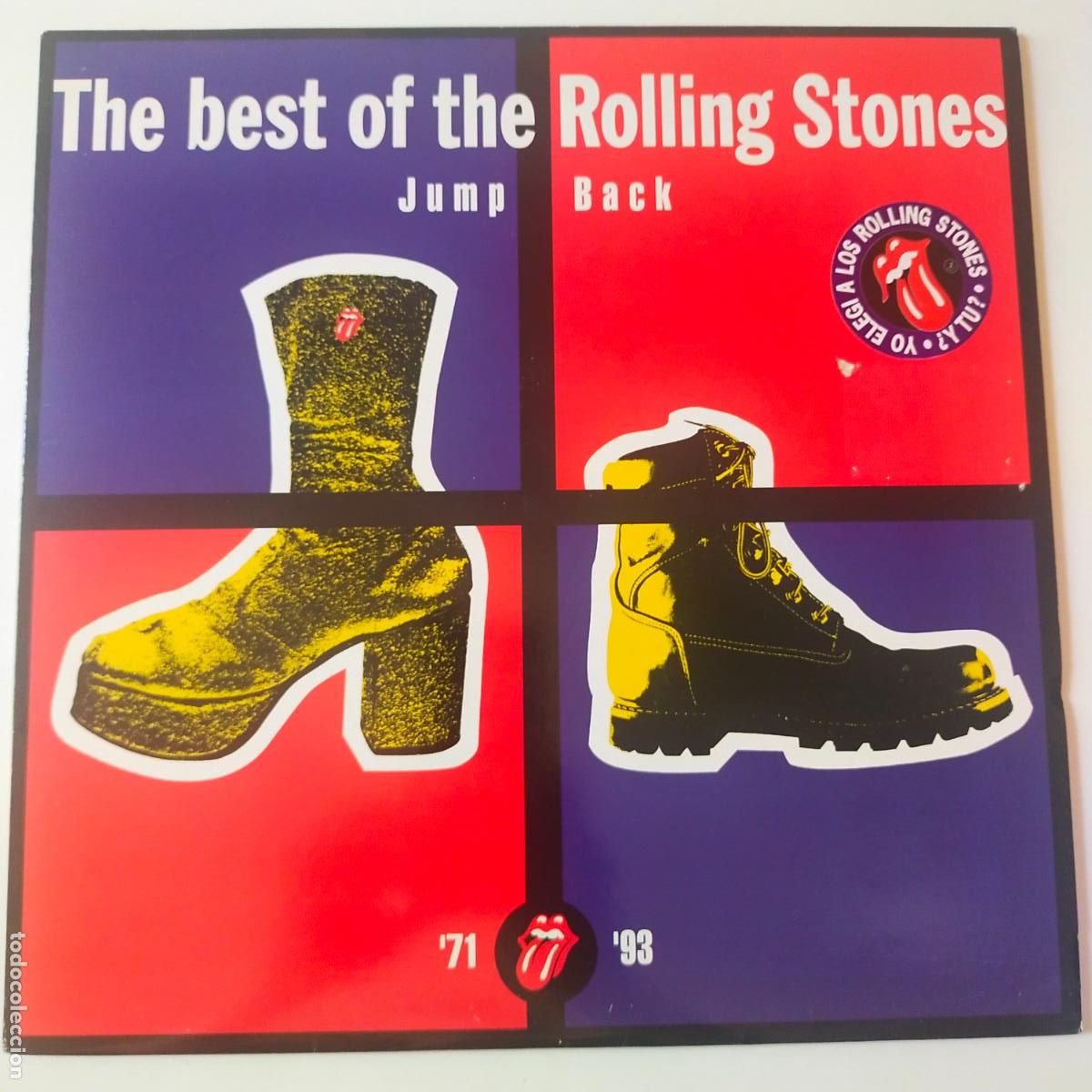 Discos de vinilo: THE ROLLING STONES- THE BEST- JUMP BACK- UK 2 LP 1993- DISCOS COMO NUEVOS.