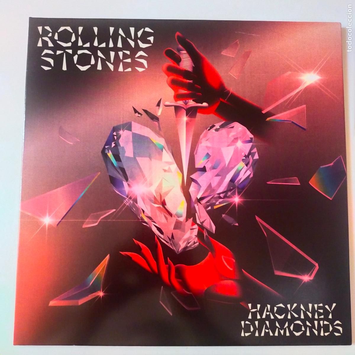 Discos de vinil: THE ROLLING STONES- HACKNEY DIAMONDS- EUROPE LP 2023- DISCO COMO NUEVO.